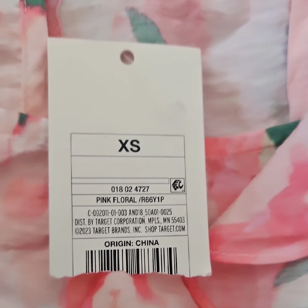 A New Day Pink Floral Sleeveless Blouse - Picture 5 of 5